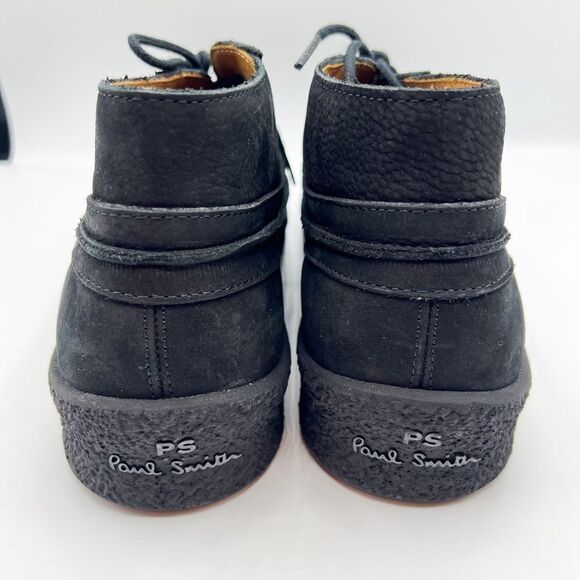 Paul Smith Suede Chukka Lace Up Loafers Boots Black 8 main image 6